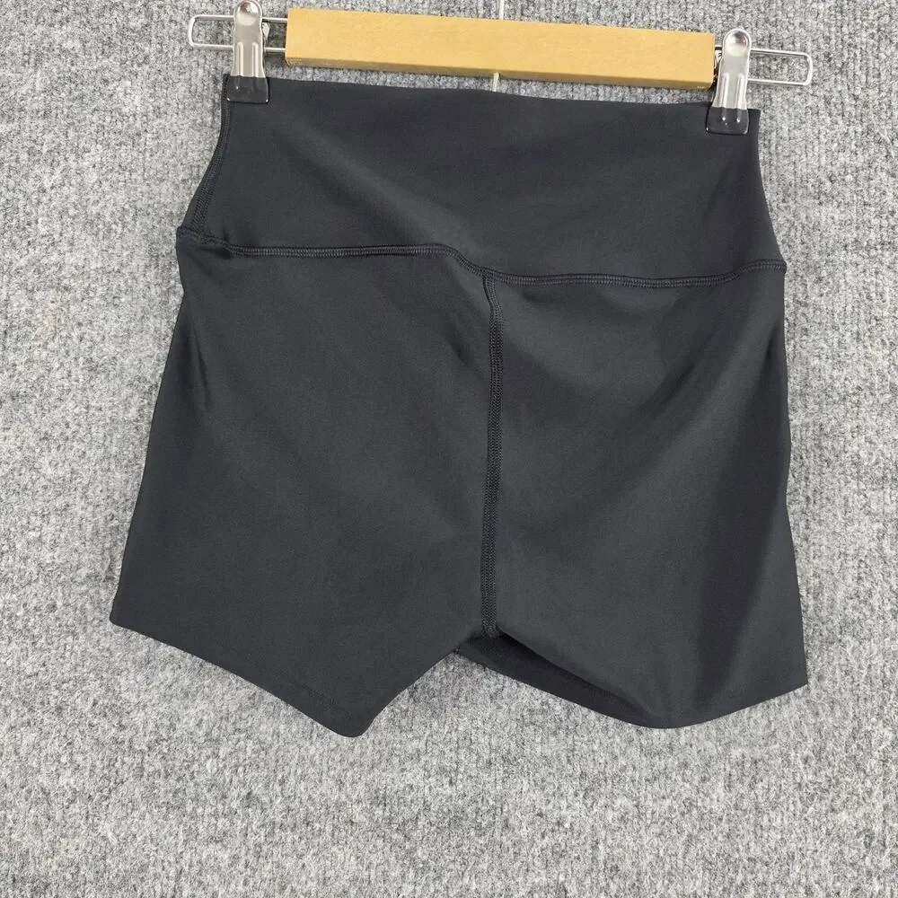 Alo Yoga Shorts Womens Small Airlift Energy Short Black Yoga Pilates Comfy